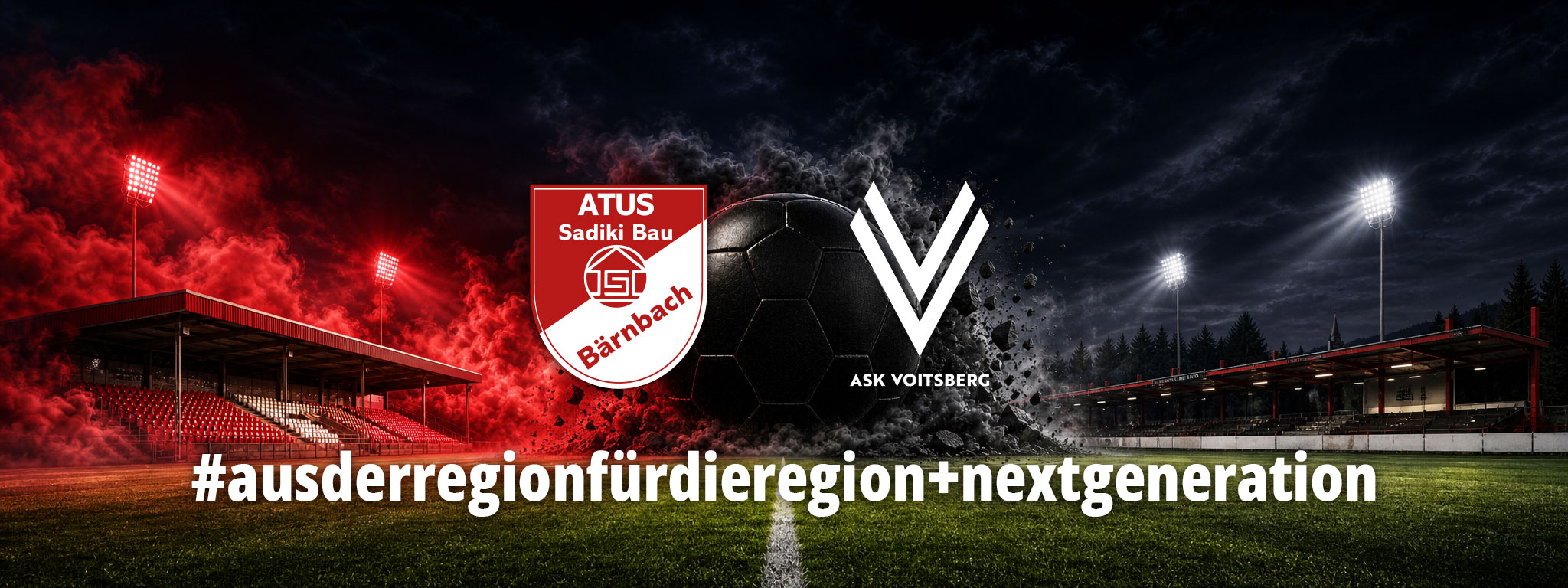 Spielgemeinschaft ATUS Bärnbach & ASK Voitsberg – #ausderregionfürdieregion + nextgeneration