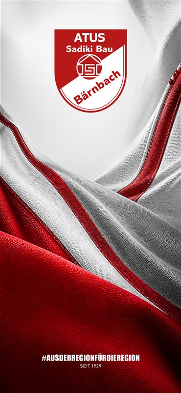 Rot-weißes ATUS Trikotstruktur Wallpaper fürs Smartphone