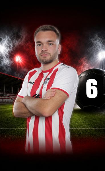 ATUS Spieler-Wallpaper Rafael Strommer, Nummer 6