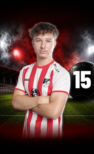 ATUS Spieler-Wallpaper Valentin Grabner, Nummer 15