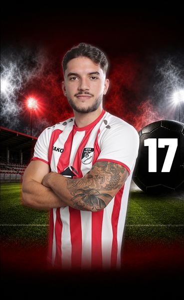ATUS Spieler-Wallpaper Irlind Mehmeti, Nummer 17