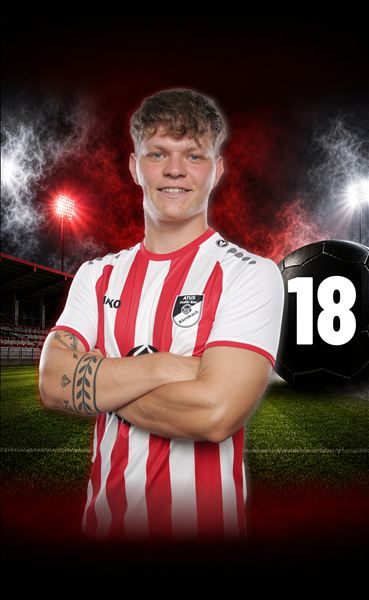 ATUS Spieler-Wallpaper Felix Weber, Nummer 18